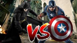 Batman vs captain america (dc vs marvel). Batman Vs Captain America Who Wins Youtube