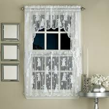 lorraine home fashions snowman lace