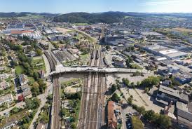 Tourist class hotels in winterthur. Umfeld Bahnhof Gruze Stadt Winterthur