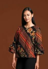 Model Baju Batik Model Pakaian Model Baju Wanita Pola Blus