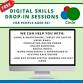FREE Digital Skills Drop-In Sessions event image