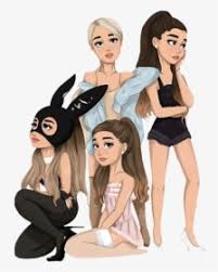 Supplies you might love (amazon. Ariana Grande Yours Truly Everything Drawing Girl Cute Ariana Grande Sweetener Dessin Hd Png Download Kindpng