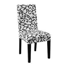 Stretchable Material Stretch That Recovers Quickly Secure Fit With Sewn In Elastic Hem Suit Chair Size Endura Dining Chair Covers Chair Slipcovers For Chairs
