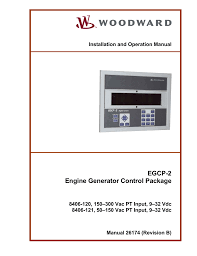 Egcp 2 Engine Generator Control Package Manualzz Com