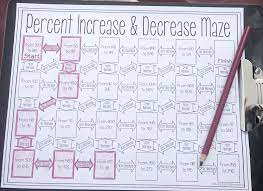 This Was The Perfect Way For My 7th Grade Math Students To Practice Finding Percen Middle School Math Worksheets Free Printable Math Worksheets Math Worksheets
