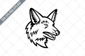 Download Head Of A Maned Wolf Mascot Side Graphic By Patrimonio Creative Fabrica PSD Mockup Templates