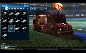 Click on any loot, to access the opening of those. Rocket League How To Unlock Sweet Tooth Playstation 4 Exclusive Body Style