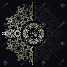 Elegant monochrome branches with narrow thin leaves. Elegant Floral Pattern On A Dark Background Stylish Design Royalty Free Cliparts Vectors And Stock Illustration Image 18151704