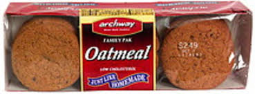 2,000 calories a day is used for general nutrition advice. Archway Cookies Oatmeal Healthy Life Naturally Life