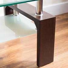This elise coffee table is sophisticated and interesting from every angle. Elise Rectangular Clear Glass Coffee Table Dining Glass Furniture
