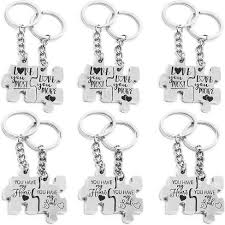 Check spelling or type a new query. Bright Creations 12 Pack Puzzle Piece Couples Keychains Perfect For Birthday Gift Anniversary And Lovers 1 2 X 3 3 Silver Target