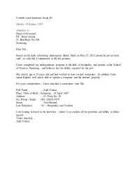 Gambaran di atas memberikan gambaran pentingnya surat lamaran kerja bahasa inggris. Contoh Surat Lamaran Kerja Bahasa Inggris Untuk Hotel Surat Bahasa Inggris Bahasa