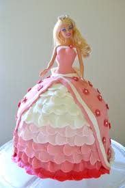 Pin By Valerie Huang On Val S Kitchen A Piece Of Cake Princess Doll Cake Girl Cakes Barbie Doll Birthday Cake
