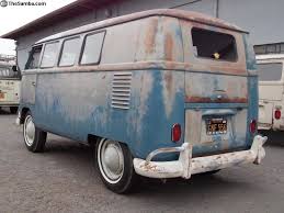 Image result for Dove Blue 1950 VW Bus