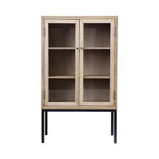 Wohnzimmer vitrinenschrank aus kernbuche massivholz beleuchtung. Vitrinenschrank Harmony S H150xb90xt40 Cm