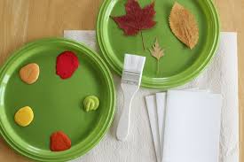 You can use them to make food labels or name cards or maybe an inspirational quote. Leaf Printing To Make Fall Cards Make And Takes