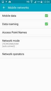 Data roaming is when your phone uses a mobile network that is not owned by your provider to send and receive data. Set Up Roaming Samsung Galaxy S4 Android 5 0 Device Guides