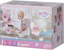 In fact, considering that they can also cry, sleep, wee, and even poop, these dolls are going to keep little mummies and daddies busy from morning 'till night. Baby Born Bath Poo Poo Toilet 43cm Banbatoymaster