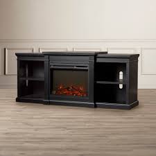 Tv stand and electric fireplace. Black Fireplace Tv Stand Ideas On Foter