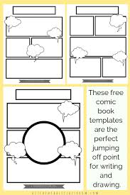 To start, find a novel cover design that fits your novel from our templates collection. Comic Book Templates Free Printable Pages The Kitchen Table Classroom
