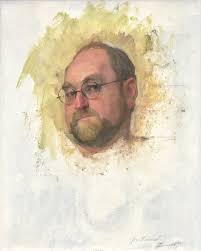 Lennart Anderson, "Richard Paradis" (1996) oil