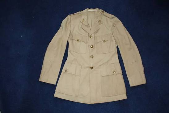 INTER WAR BRITISH OFFICERS KHAKI DRILL COTTON TUNIC : INDIAN ARMY in Uniforms