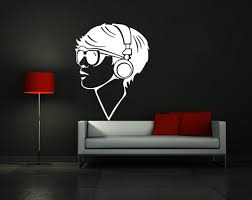 When designing a manly bedroom, you want to stay away from glam accessories, an excess of bright colors, and clutter. Buy Decor Kafe Home Decor Men Listens Music Wall Sticker Wall Sticker For Bedroom Wall Art Wall Poster Pvc Vinyl 30 X 38 Cm Online At Low Prices In India Amazon In