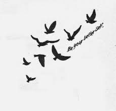 Tree With Birds Flying Away Tattoo Meaning Test Title Bird Silhouette Tattoos Silhouette Tattoos Flying Tattoo