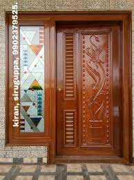 Windows and doors make for one of the main accessories for any house. Sri Krishna Wood Works 9902379525 Front Door Design Wood Door Design Photos Door Glass Design