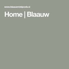 Home Blaauw Zwembad Klein Zwembad Grot Zwembad