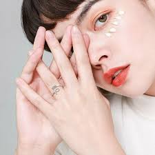 TANGPOET Faith Cross Ring 925 Sterling Silver Adjustable Rings 18K White  Gold Eternity Promise Inspirational Jewelry Gifts for Women Mother Grandma  ...