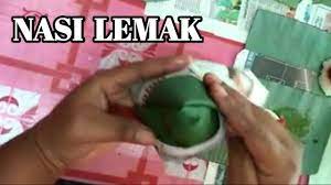 See more of cara menjual 100 bungkus nasi lemak sehari. Cara Bungkus Nasi Lemak Dengan Mudah Youtube