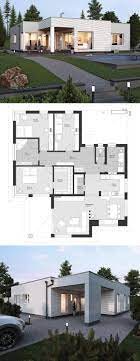 moderner bungalow im bauhausstil mit flachdach architektur grundriss ebenerdig 140 qm winkelbungalow haus baue bauhausstil bauhausstil haus haus grundriss