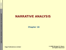 This will help you keep slides organized and facilitate navigation in editing. Ppt Narrative Analysis Nelson Suazo Academia Edu