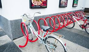 steel bicycle rack spyra by metalco design alfredo tasca bicycle rack steel bicycle bicycle rack design
