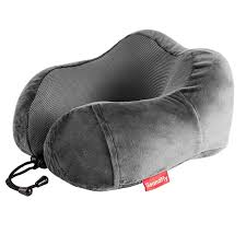 Gối chữ u du lịch cao cấp GoandFly Soft Xám