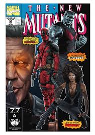 Highlighting its strong female cast. Deadpool 2 Posterspy