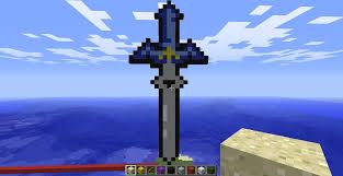So my friend challenged me to make this in minecraft. Minecraft Pixel Art Master Sword A Pixel Art Of The Maste Flickr
