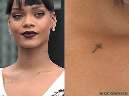 Great for halloween costumes and accessories. Rihanna S Tattoos Meanings Steal Her Style