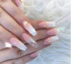 Diseños de uñas de aguja Trashysoda Manicura De Unas Unas Sencillas Y Lindas Unas De Gel Bonitas