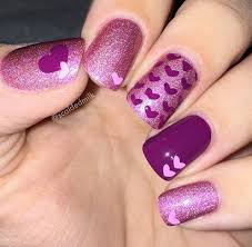 Paint your nails alternatively with matte black and marbled design using white and purple color. 30 Chosen Purple Nail Art Designs For Creative Juice