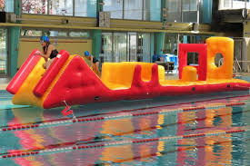 Une Structure Gonflable A La Piscine De Paimpol Durant Les Vacances La Presse D Armor