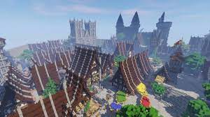 From pc to pocket edition,. Epic Medieval City Minecraft Building Inc