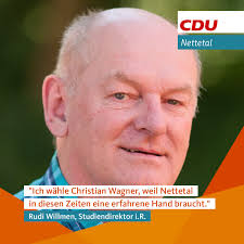 ▶️✖️In diesen Tagen stellen wir Ihnen hier verschiedene Personen aus  unserer Gesellschaft vor, die sagen, warum sie unseren Bürgermeister  Christian Wagner unterstützen. Heute unter anderem Rudi Willmen, Julia  Verstegen, Robert Hellmann, Helmut