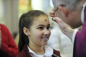 Children learn of meaning of Ash Wednesday