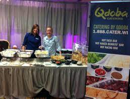 Had Such A Great Time Talking With All Of The Soon To Be Brides And Grooms About Our Catering Options At The Wisconsin Wedding Sp Qdoba Catering Catering Qdoba