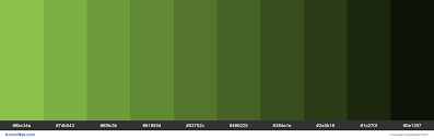 Color wheel (or image in extract theme tab) can be used to generate color palette, which can be saved into creative cloud, after signing in. Green Palette Hex