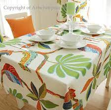 Napkins.com is your wholesale headquarters for bulk napkins, bulk tablecloths and other wholesale tableware. Tropical Summer Palm Tree Flower Rectangle Square Round Oval Etsy Table Cloth Leaf Tablecloth Tropical Leaf Print