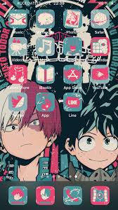 August 4, 2021 by admin. Ios14 Anime App Icons Aesthetic My Hero Academia Iphone Home Screen Theme Ios 14 App Cover Anime Wallpaper Phone Anime Wallpaper Iphone Cute