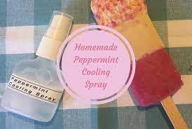 Homemade Refreshing Peppermint Cooling Spray The Diary Of A Frugal Family